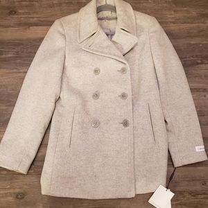 Women's Calvin Klein Wool Coat Size 6